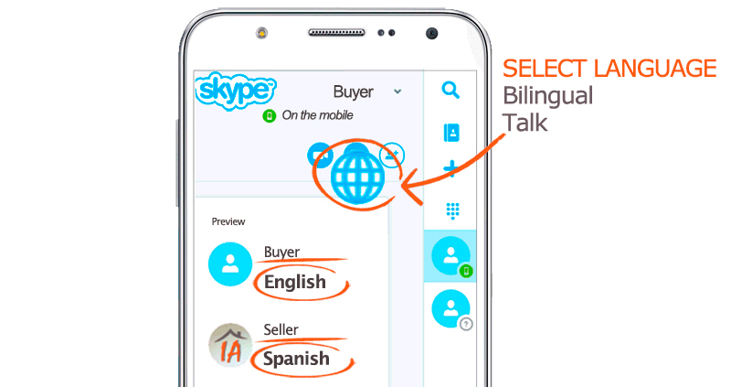 Buy home in spain translate skype